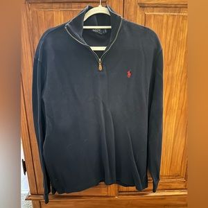 Polo Ralph Lauren - Navy 1/4 zip sweater pullover